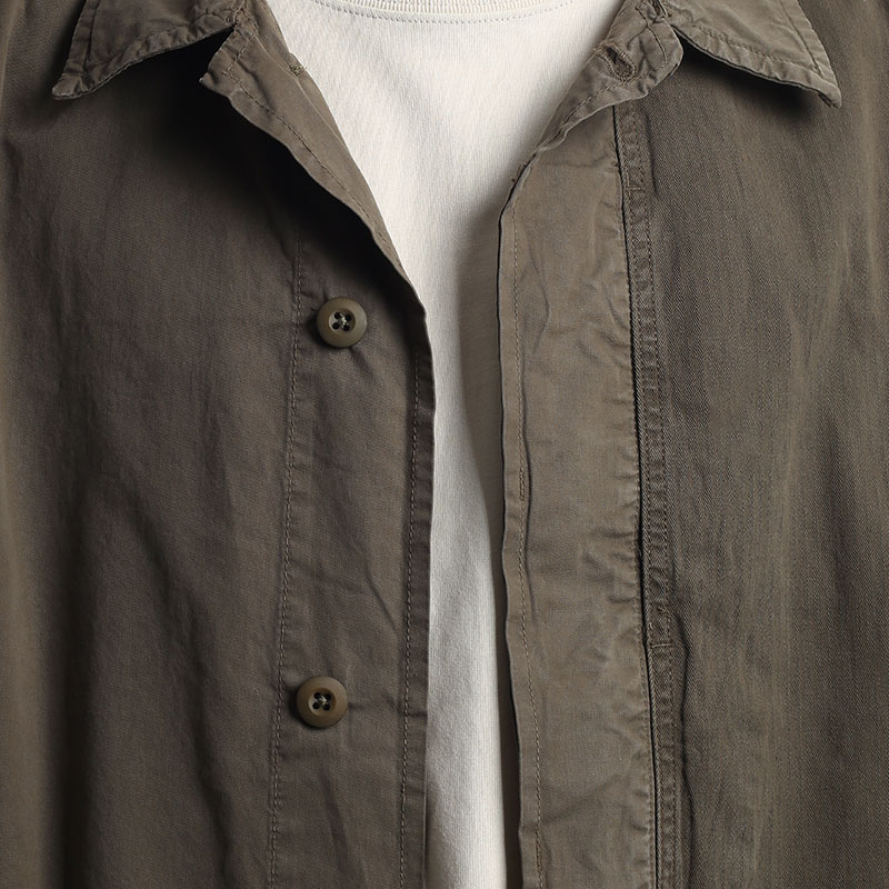 мужская зеленая куртка Alpha Industries Contrast Shirt Jacket MJC53003C1OG1107grn - цена, описание, фото 2